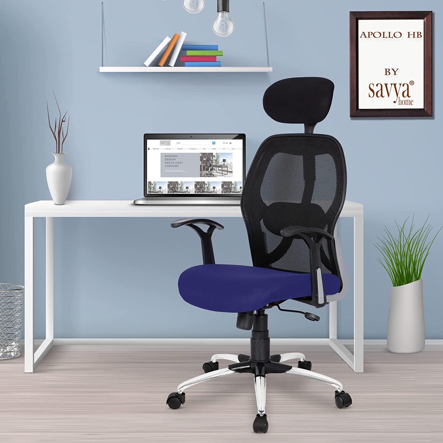 Savya Home High Back Office Chair